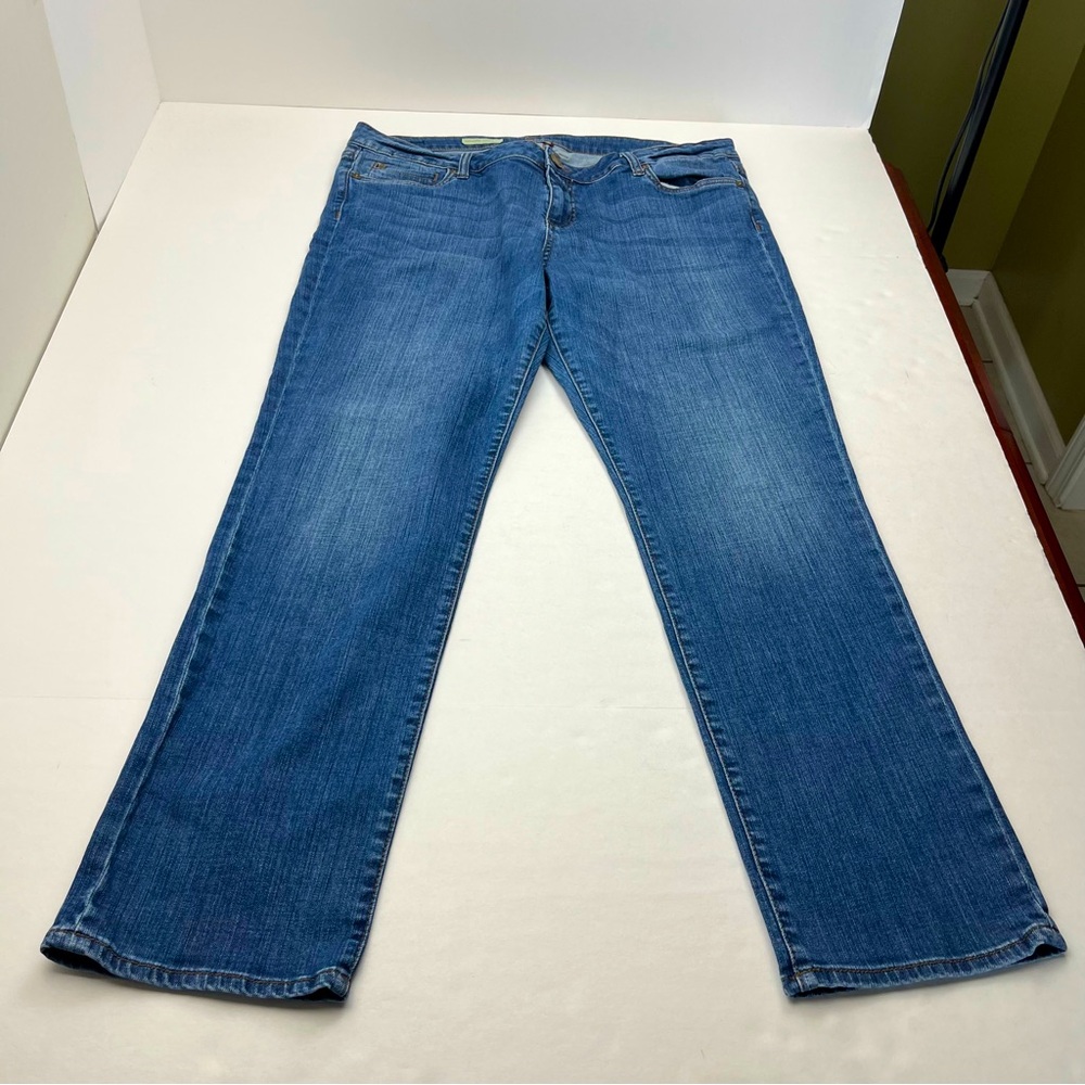 Kut From the Kloth Catherine Boyfriend Womens‎ Size 16 Blue Denim Jeans Pockets